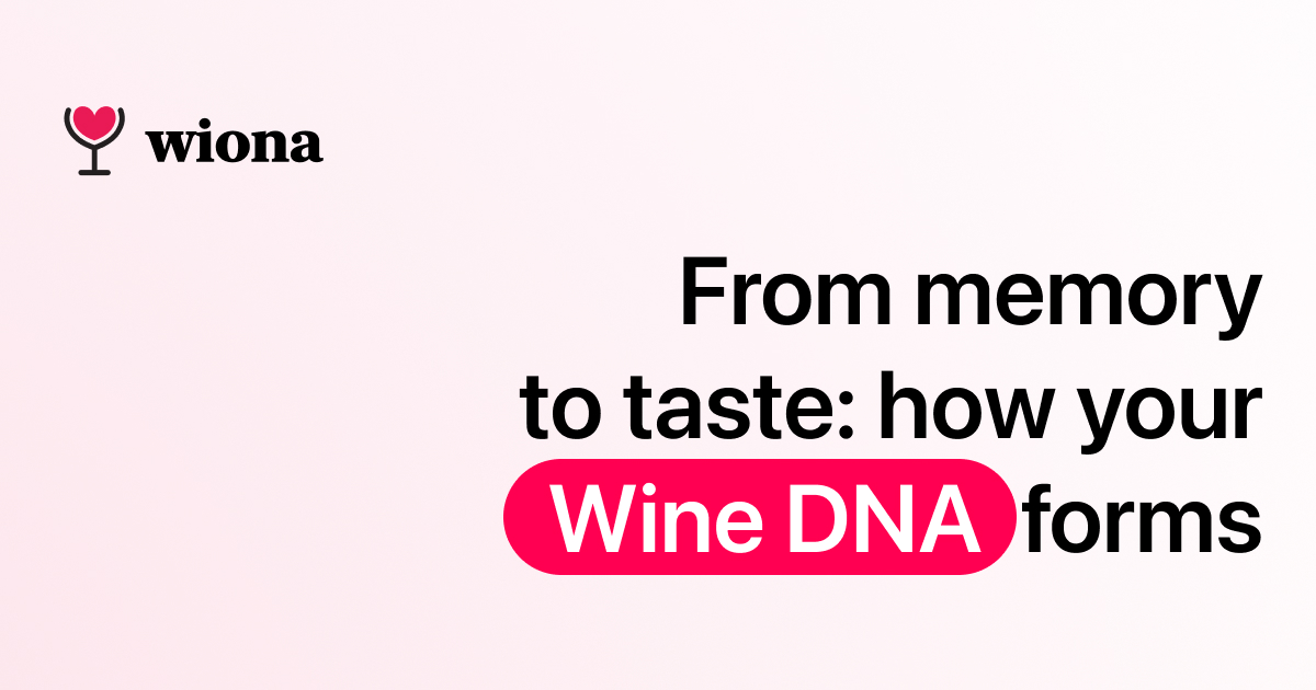 From memory to taste: how your wine preferences form