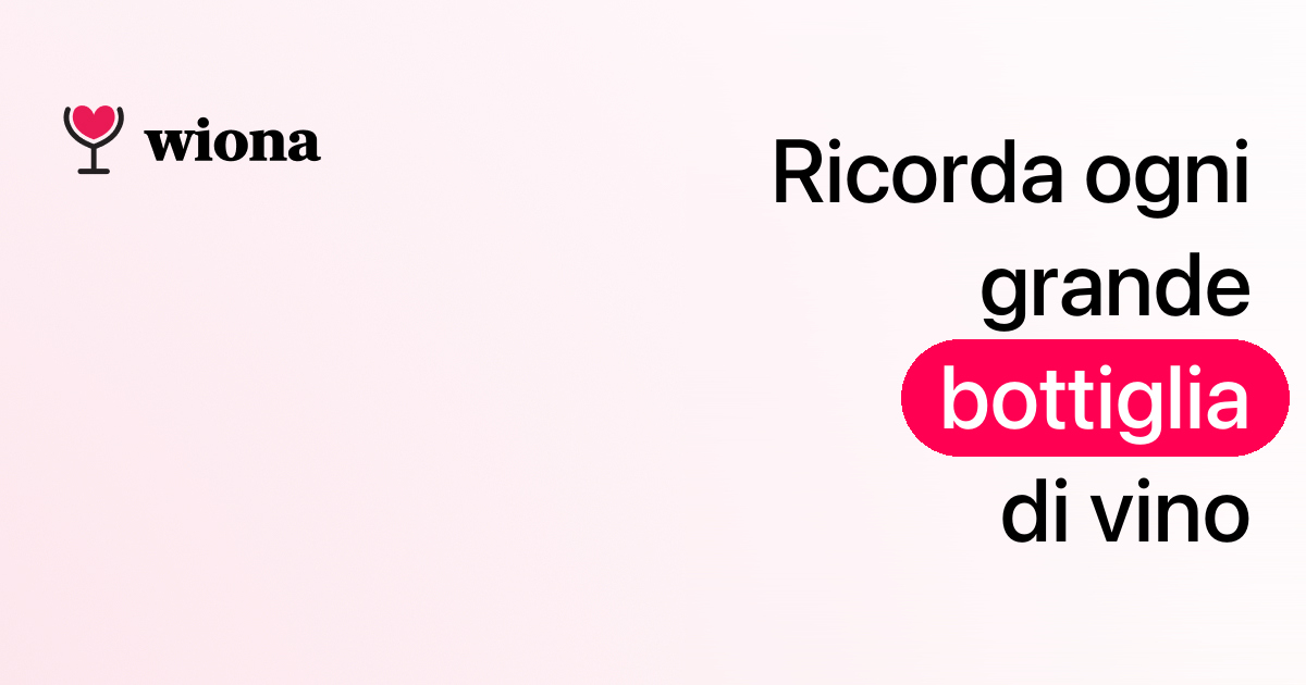 Il modo migliore per ricordare una grande bottiglia di vino
